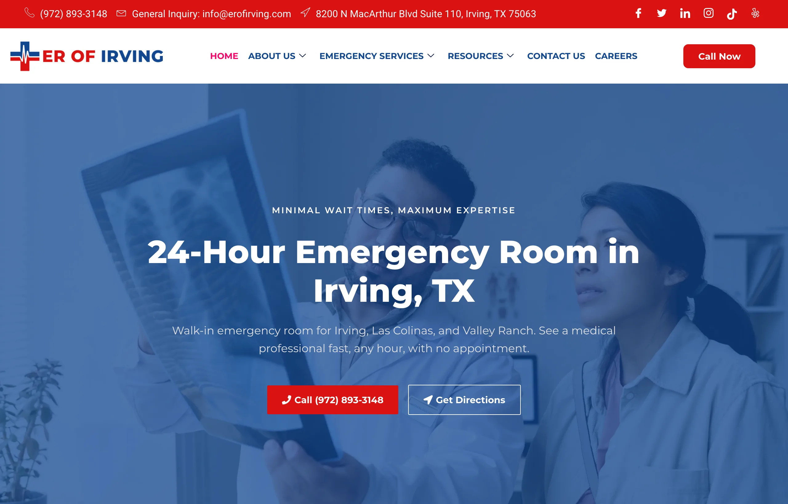 ERoF Irving website